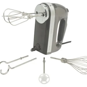 KitchenAid handmixer met accessoires kunststof grijs 8-delig Korting