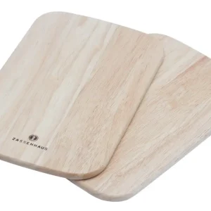 Express Levering Zassenhaus ontbijtplank 26 x 17 cm hout 2 stuks