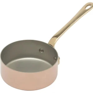 Mauviel M'Minis sauteerpan rond ø 9 cm koper bronzen greep Favoriet