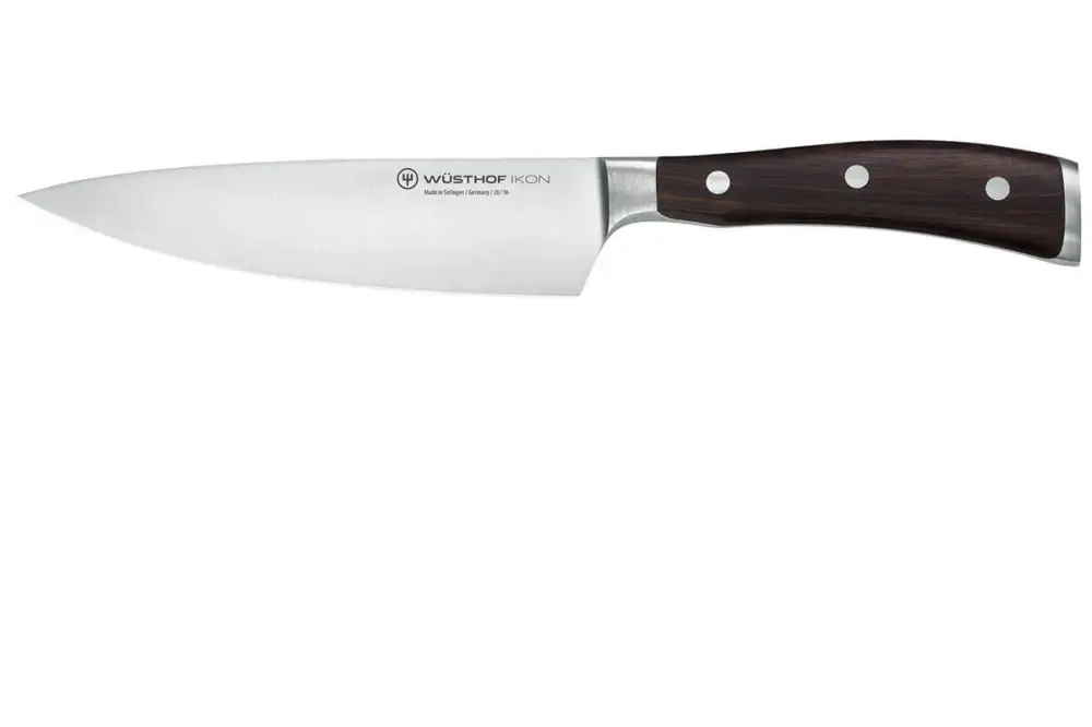 Goedkoop Wüsthof Ikon koksmes 16 cm messenstaal