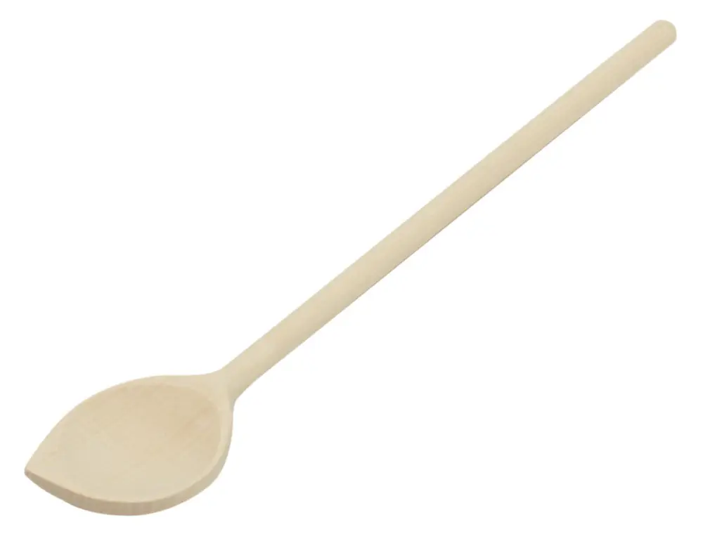 Actieprijs Oldenhof pollepel met punt 30 cm hout naturel
