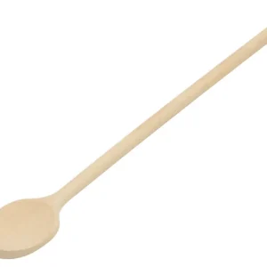 Superprijs Oldenhof pollepel met punt 35 cm hout naturel