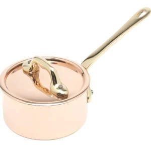 Mauviel M'minis steelpan ø 9 cm koper bronzen handgreep Shop Nu
