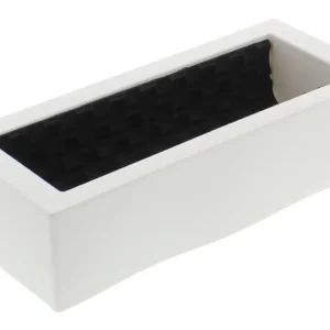 Populair Silikomart Professional Vienna riet bakvorm silicone wit