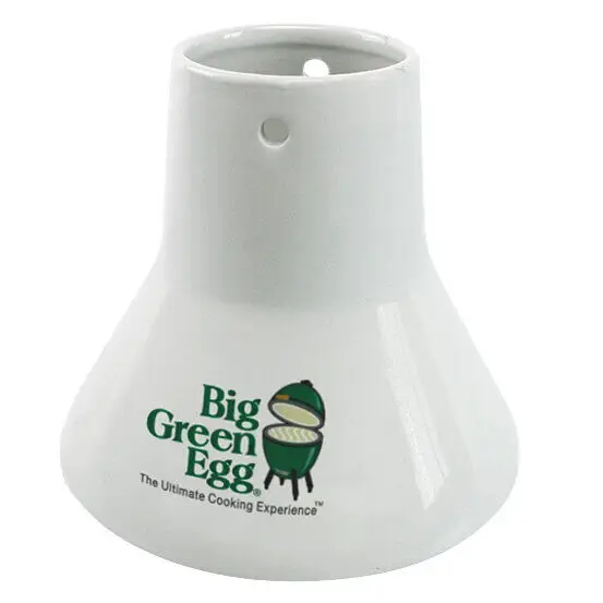 Must-Have Big Green Egg sitting chicken 11 cm keramiek wit