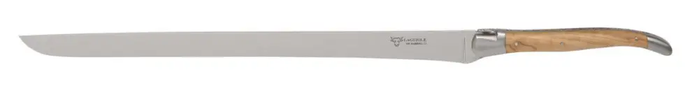 Gratis Retour Laguiole en Aubrac hammes 29,5 cm olijfhout bruin