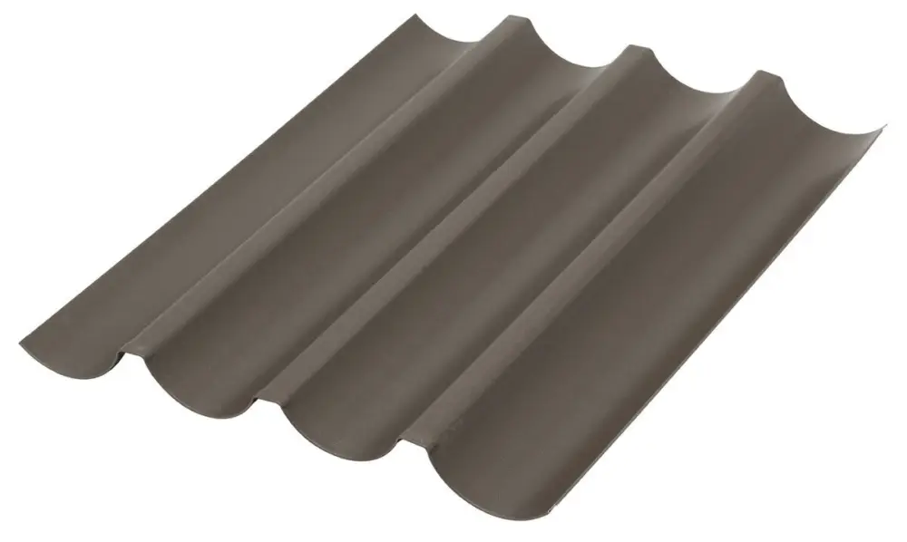 Gobel stokbroodbakplaat 38 cm staal bruin Bestseller