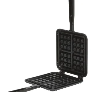 Nordic Ware Belgisch wafelijzer 21,5 cm gietaluminium zwart Express Levering