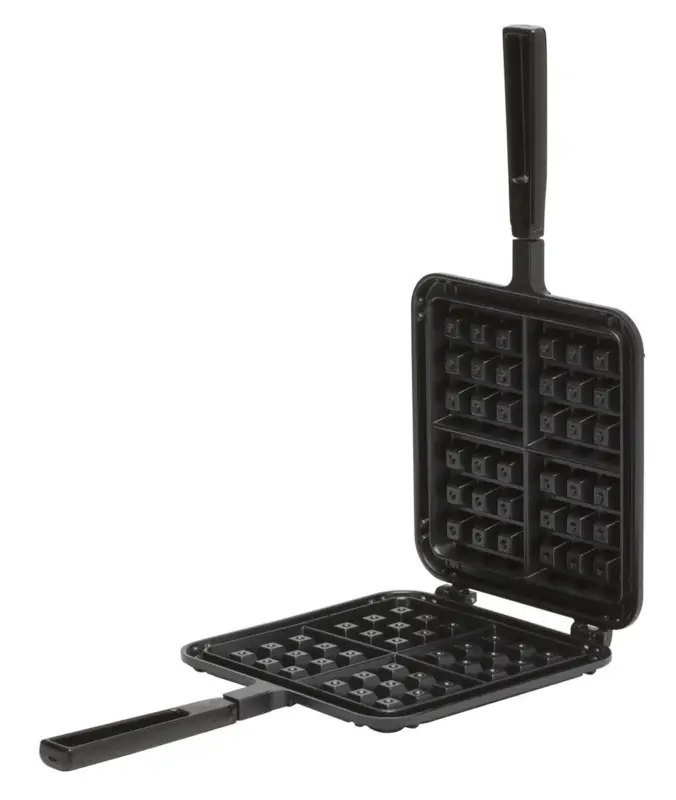 Nordic Ware Belgisch wafelijzer 21,5 cm gietaluminium zwart Express Levering