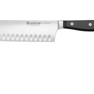Finale Uitverkoop Wüsthof Classic Nakirimes met kuiltjes 17 cm messenstaal