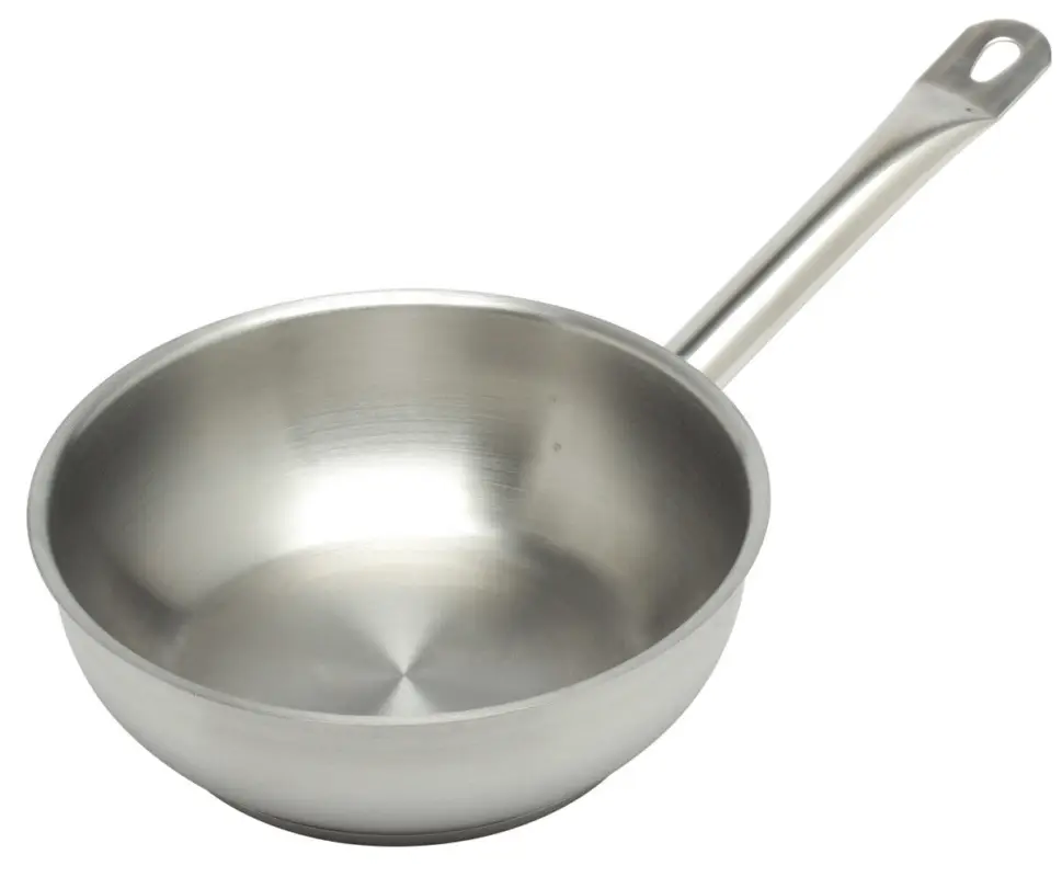 Uitverkoop Inoxibar sauspan ø 20 cm rvs glans