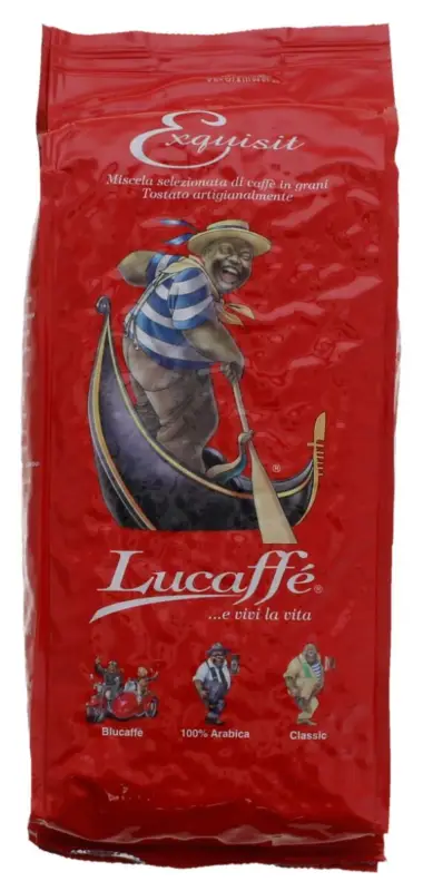 Lucaffé Exquisit koffiebonen 1 kg Op = Op