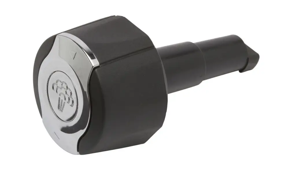 Bestel Nu Rancilio Silvia stoomknop 4,6 cm kunststof zwart
