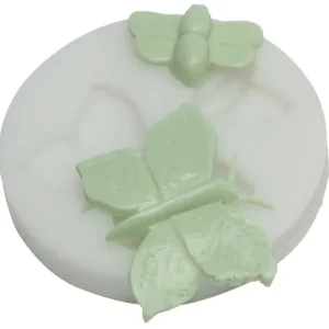Silikomart Sugarflex decoratiemal vlinders ø 7,2 cm silicone wit Superprijs