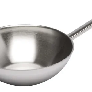 Exclusieve Aanbieding Demeyere Apollo wok met steel ø 26 cm rvs glans