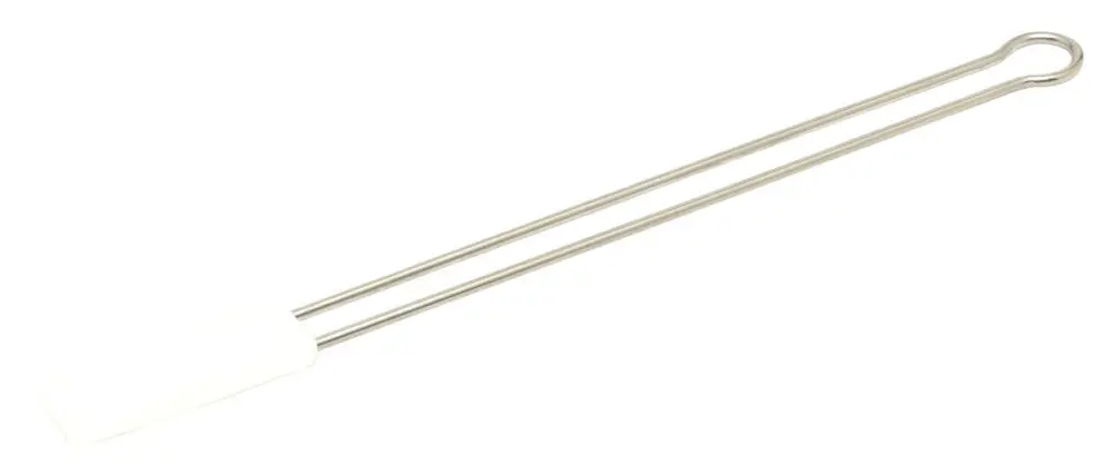 Hoge Kwaliteit Rösle pannenlikker 32 cm silicone wit