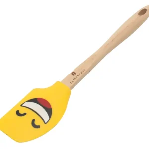 Zassenhaus Laugh spatel 30 cm silicone geel Betrouwbaar