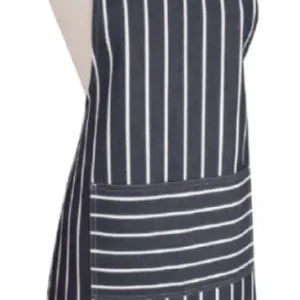 Now Designs Butcher Stripe schort 85 x 70 cm katoen blauw Exclusieve Aanbieding