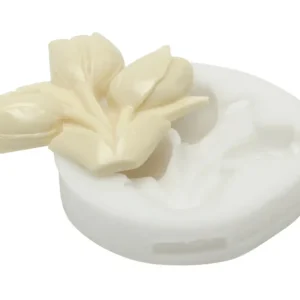 Op = Op Silikomart Sugarflex decoratiemal tulpen 6 cm silicone wit
