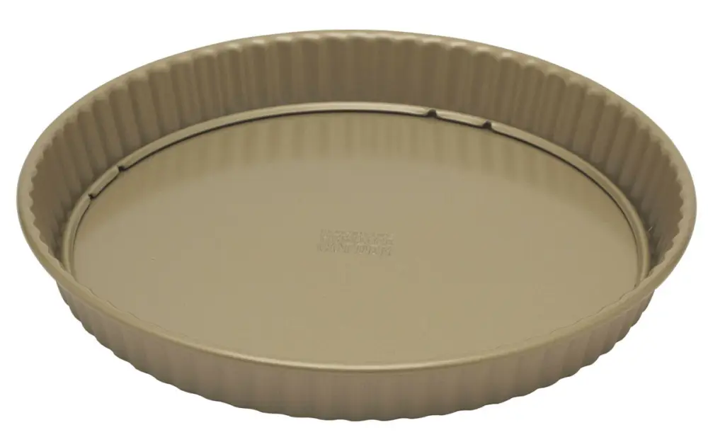 Betrouwbaar Oldenhof Golden Heritage ronde taartvorm ø 26 cm geribbeld met losse bodem staal