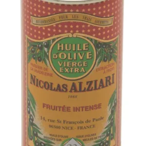 Shop Nu Nicolas Alziari olijfolie Fruitée intense blik 500 ml rood