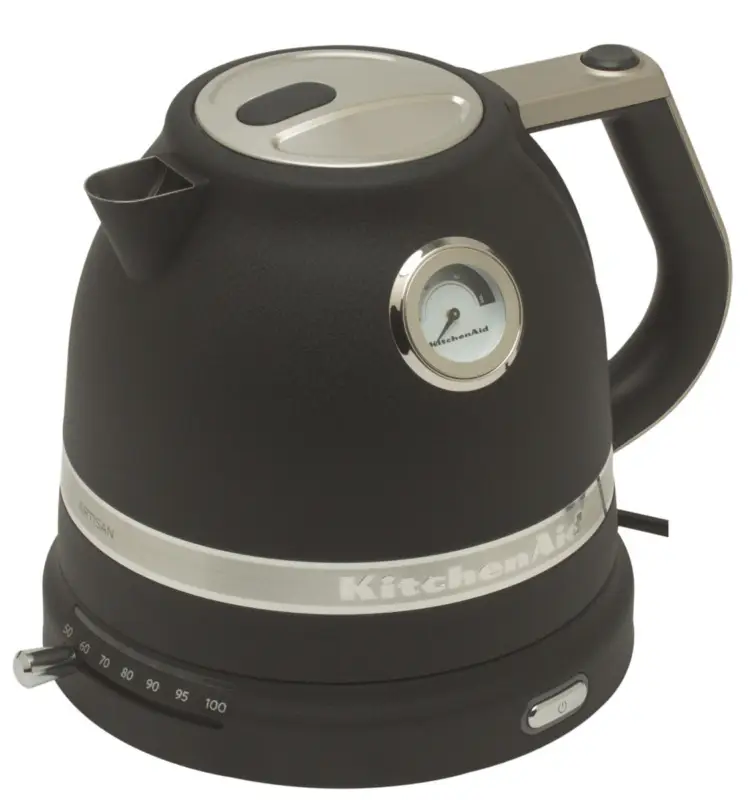 KitchenAid Artisan waterkoker 1,5 liter aluminium vulkaanzwart Dagaanbieding