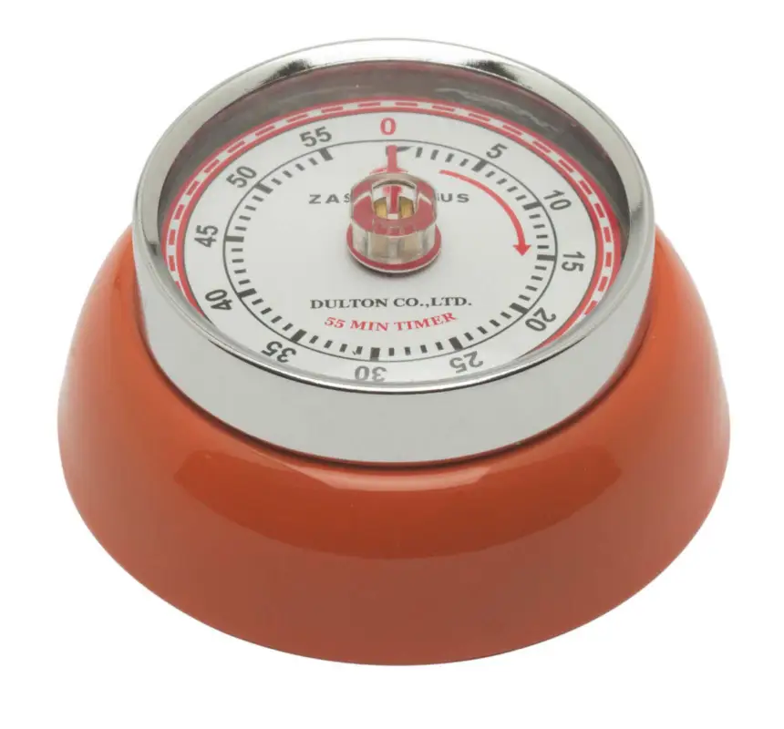 Direct Beschikbaar Zassenhaus Timer Speed kookwekker ø 7 cm metaal oranje