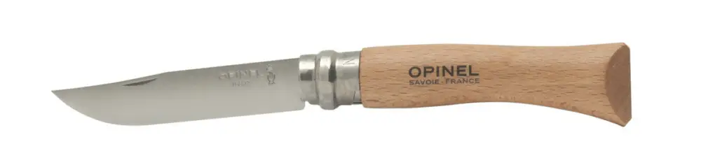 Veilige Betaling Opinel zakmes No. 07 7,8 cm rvs naturel