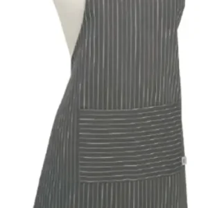 Nieuw Now Designs Pinstripe Granite schort 85 x 70 cm katoen grijs