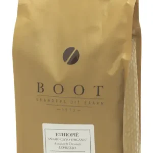 Boot Koffie Ethiopië Organic Espresso koffiebonen 1 kg Direct Beschikbaar