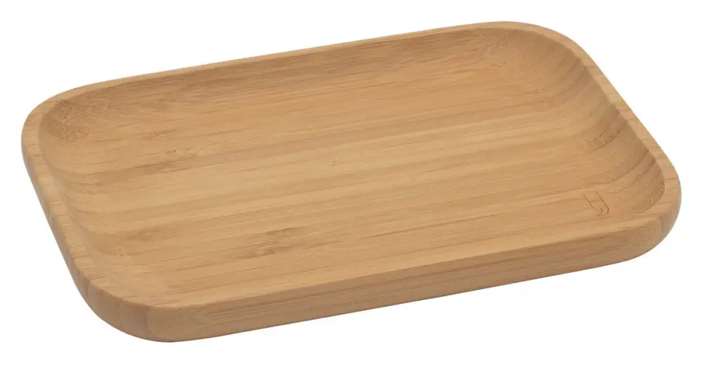 Point-Virgule dienblad 21 x 14,5 cm FSC bamboe Hoge Kwaliteit