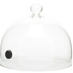 100% Chef Rubi rookstolp met ventiel ø 18 cm glas Favoriet