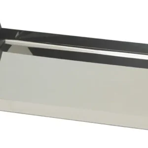 Alessi Vassily dienblad 45 x 30 cm rvs zwart Shop Nu