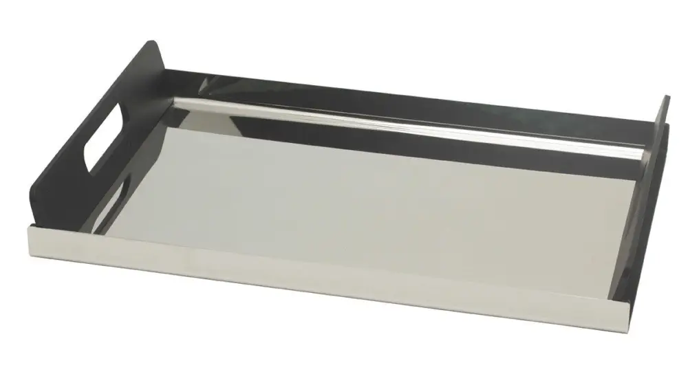 Alessi Vassily dienblad 45 x 30 cm rvs zwart Shop Nu