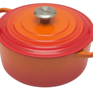 Gratis Retour Le Creuset Signature braadpan 4,2 liter ø 24 cm gietijzer vulcanique