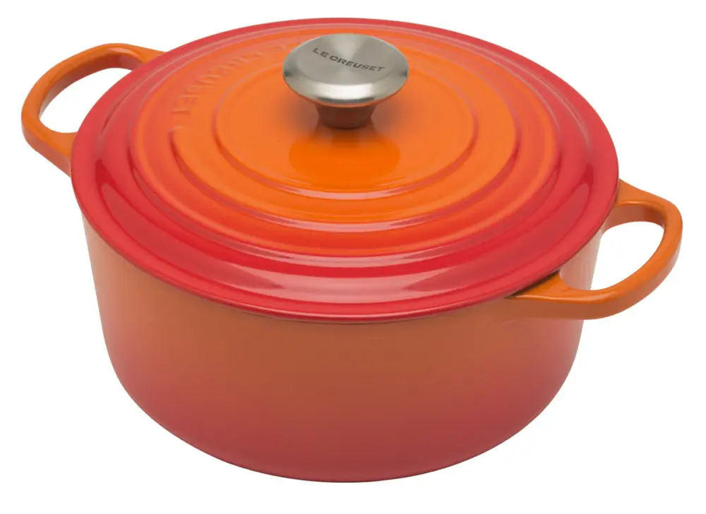Gratis Retour Le Creuset Signature braadpan 4,2 liter ø 24 cm gietijzer vulcanique
