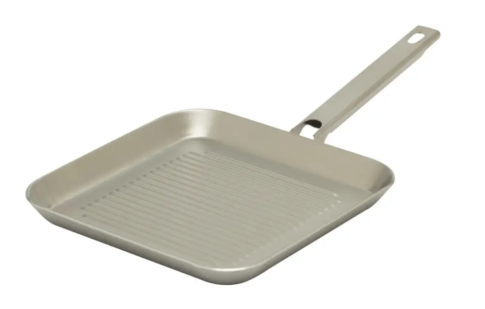 Demeyere Resto grillpan vierkant 24 x 24 cm rvs Uitverkoop