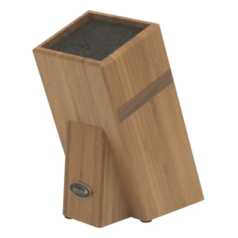 Deglon universeel messenblok 25 cm bamboe Nieuw