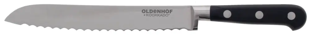 Oldenhof Sabatier broodmes 20,3 cm messenstaal Weekendaanbieding