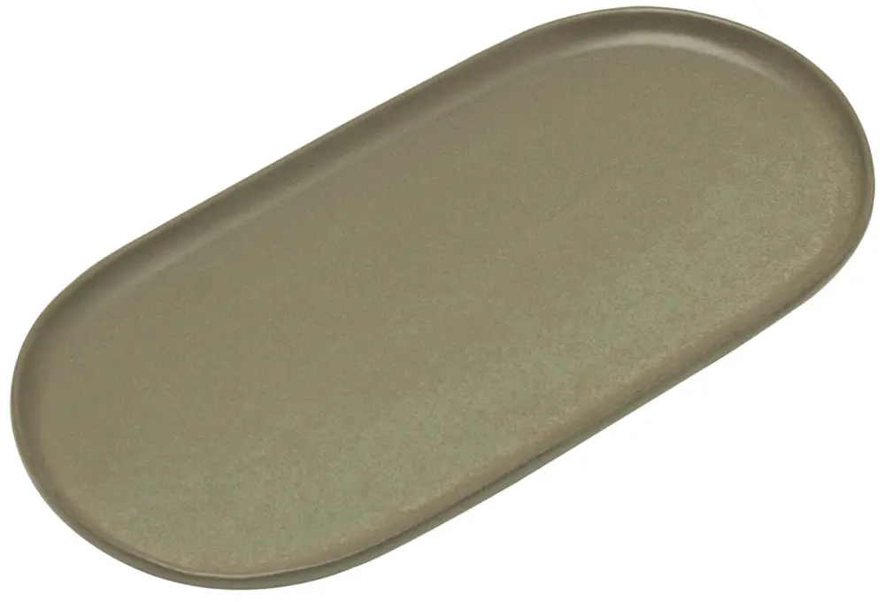 Serax Surface by Sergio Herman tapasbord ovaal 35,5 x 17 cm camogreen Hete Deal