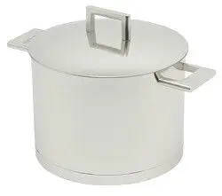 Op = Op Demeyere John Pawson soeppan met deksel 8 liter rvs
