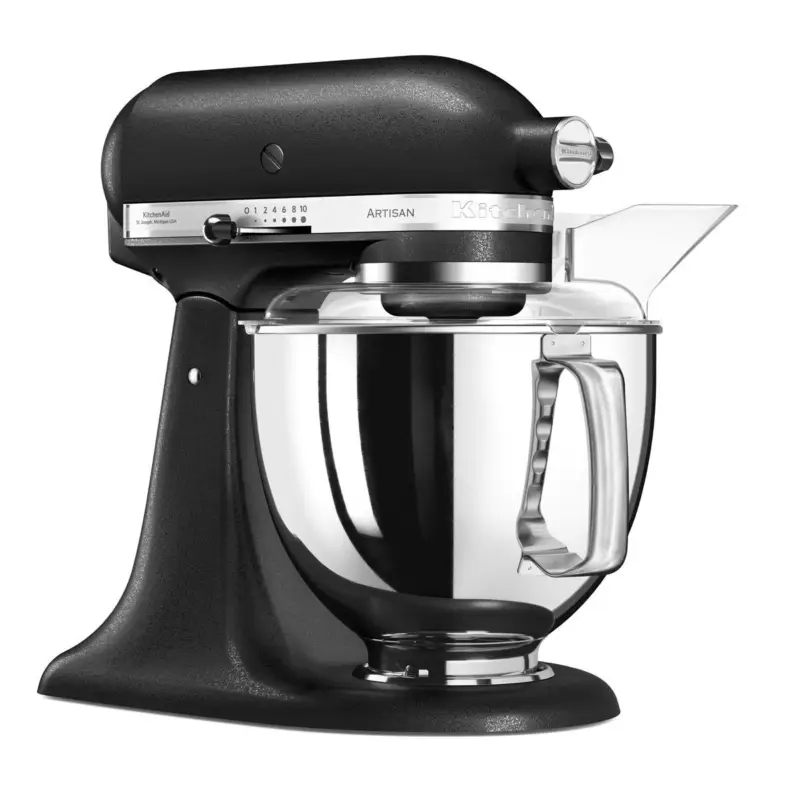 Direct Verzonden KitchenAid Artisan Elegance standmixer 4,8 liter Vulkaanzwart - 5KSM175PSEBK