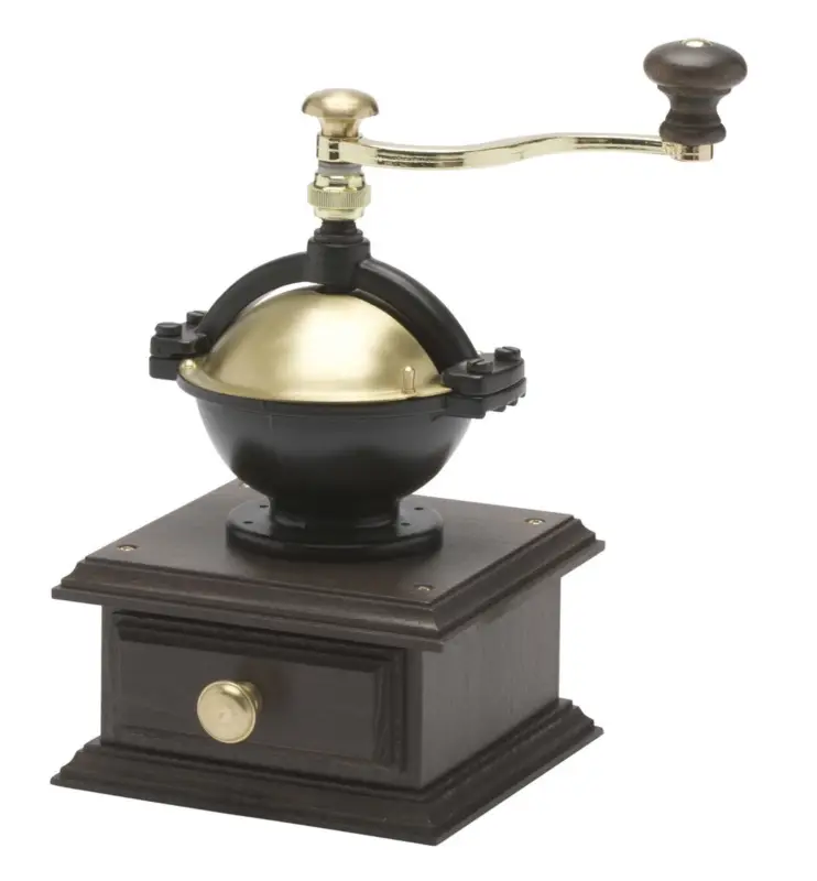 Zassenhaus La Paz koffiemolen 14,5 x 14,5 cm donker beukenhout Betaalbaar