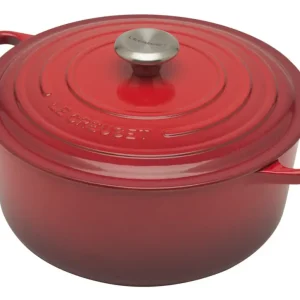 Le Creuset Signature braadpan 6,7 liter ø 28 cm gietijzer kersrood Finale Uitverkoop