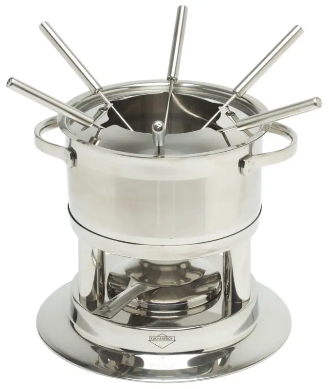 Küchenprofi Lugano fondueset 1,5 liter rvs 6-persoons Betaalbaar