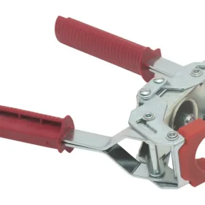 O.M.A.C. handmatige kroonkurkplaatser 21 cm rvs Premium