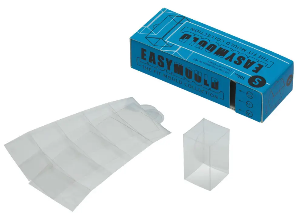 100% Chef Easy Mould small PET sheets vierkant 4 cm 100 stuks Beste Prijs