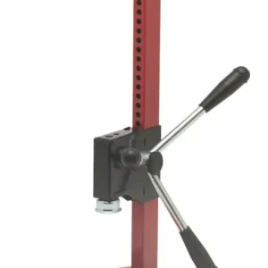 Betrouwbaar O.M.A.C. kroonkurkplaatser 52 cm staal rood