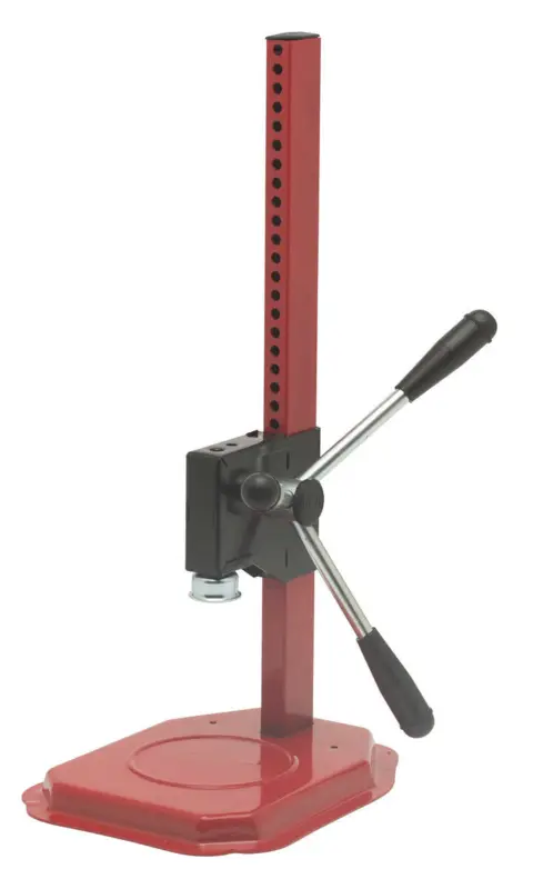 Betrouwbaar O.M.A.C. kroonkurkplaatser 52 cm staal rood