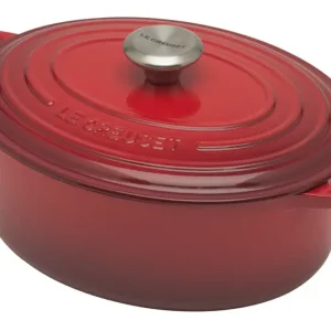 Le Creuset Signature braadpan ovaal 14,8 liter ø 40 cm gietijzer kersrood Beste Prijs